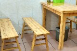 促销柏木家具香柏木条凳长凳实木凳加宽型火锅凳餐馆凳子