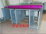 网吧电脑桌网吧桌椅学校宾馆电脑桌可订做多位网吧台式钢化玻璃桌