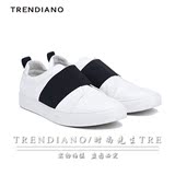 代购Trendiano男鞋2016夏装新款正品牛皮低帮休闲鞋潮 3HA2518420