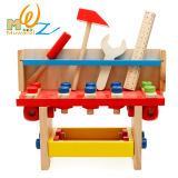木制益智力婴幼儿童工具台男孩拼拆装螺母组合玩具3-4-5-6岁以上