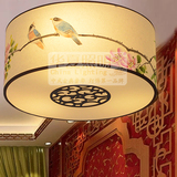 现代中式吊灯国画羊皮灯简约仿古吸顶灯卧室客厅餐厅茶楼酒店灯具