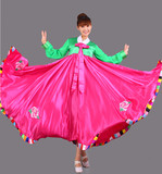 新款成人朝鲜族大摆裙演出服少数民族服装韩国传统舞蹈韩服女款
