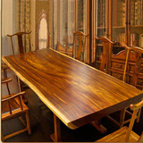 奥坎花梨异形板整块原木实木大板简约现代餐桌茶桌办公桌大班台