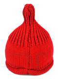 韩版新款 秋冬季男女宝宝帽子 简约百搭奶嘴针织帽 奶瓶帽