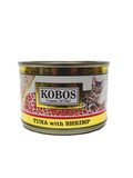 美国KOBOS猫罐头156g进口古豹仕金枪鱼加虾湿粮猫零食百元包邮