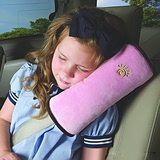 汽车儿童老人安全带套护肩套保护甲 车用加长毛绒睡觉安全带护枕