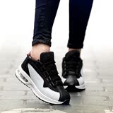 夏季透气青少年网面布鞋韩版中学生气垫运动鞋男女跑步鞋白色板鞋