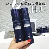 韩国专柜代购AHC水乳 B5玻尿酸化妆水爽肤水乳液套装保湿补水正品