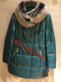 玖姿专柜正品代购 2015年冬 新款 羽绒皮衣 JWVD01106/8580