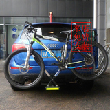 自行车架汽车车载行李车尾架方口式单车悬挂架后挂架挂车架X型