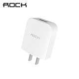 热卖ROCK iPhone6s充电器2.4A安卓5s通用1A充电头ipadair平板mini