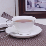 【英式描银茶杯】欧式骨瓷咖啡对杯礼盒 英式下午茶杯 结婚礼物
