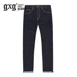 商场同款gxg.jeans男装秋季男士牛仔裤直筒修身长裤潮#63605137