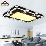 LED吸顶灯长方形 客厅灯具大气个性创意现代简约主卧室灯餐厅灯饰