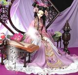 古代服装仙女SD古装娃娃角色扮演紫色COSPLAY女古装花间梦事定制
