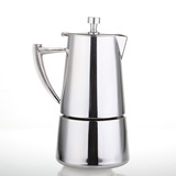 吉泰儿 意大利摩卡壶加厚不锈钢摩卡咖啡壶家用电磁炉煮咖啡壶