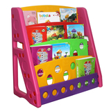 儿童幼儿园宝宝家用塑料小书架移动书柜特价创意宜家置物架多层