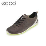 ECCO爱步休闲鞋男士鞋 个性舒适运动轻便鞋 系带鞋健步轻巧802004