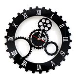 特价挂钟新品圆形高档大号客厅钟表创意机械齿轮钟简约现代正品