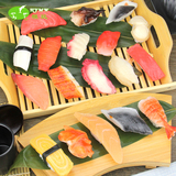 仿真寿司模型食品玩具日本食物拍摄摆设装饰道具三文鱼赤身虾料理