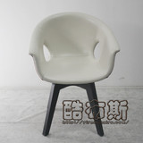 时尚购物 DAWchair 伊姆斯扶手餐椅 进口布料软包餐椅 经典设计