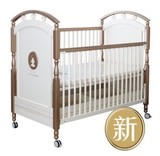 专柜正品 英氏ZE11319-4 婴儿床 金色豪床 送棕垫宝宝床 实木床