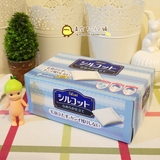 日本销售冠军现货unicharm silcot尤妮佳超柔软化妆棉/卸妆棉80枚