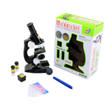 显微镜 幼儿园科学仪器儿童科普实验室器材设备演示教具 套装便捷