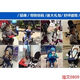 潮品小虎子折叠婴儿童三轮车脚踏车手推车宝宝童车充气轮1-2-3-5