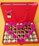 包邮进口费列罗榛果巧克力+瑞士莲香皂玫瑰花组合零食礼盒48粒