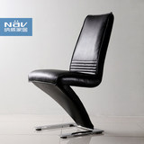 纳威 现代简约时尚餐椅 皮餐桌椅组合 单人椅 休闲吃饭椅子 DC002