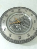 西洋古董锡器挂表 挂钟 钟表 石英表 德国制造 1960年代