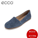 ECCO爱步女鞋正装套脚女鞋平跟浅口单鞋女 欧森 332113