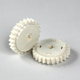 乐高式科技配件60c01 国产积木零件24齿离合齿轮 lego式科技积木