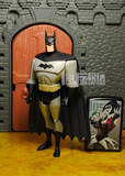 DC漫画英雄 美泰 4寸可动人偶 正义联盟动画版 蝙蝠侠 3色可选