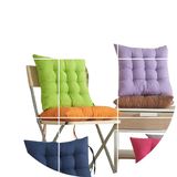 梦蔻 彩色简约椅子垫 馒头垫地板垫坐垫纯色布艺加厚加大餐椅坐垫