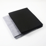 黑灰色羊毛毡 0.8*1.5米 毛笔字书画毡垫子文房书法国画用品包邮