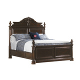 法式高档雕花实木床 美式宜家卧室婚床 1.8米大床双人床 田园方床