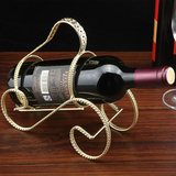 创意红酒架摆件复古葡萄酒支架铁艺悬浮红酒架饰品红酒架欧式瓶架