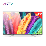 kktv K43 43吋 十核硬屏高清阿里云LED智能WIFI平板电视包邮入户