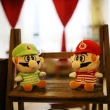 Mario超级玛丽毛绒玩具 马里奥兄弟公仔 小号毛绒玩具创意礼物