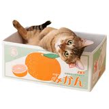 渐霏爱宠|Dougez能磨爪的猫窝 猫纸箱 猫抓板设计宠物猫箱子玩具
