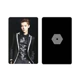 现货包邮EXO周边 一巡演唱会 宣传 西服款 鹿晗 自制PVC材料卡片