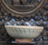 热卖明代龙泉窑青釉莲花碗包老保真收藏出土文物老窑瓷器古董古玩