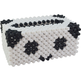 创意珠绣抽纸盒立体绣手工编织卡通可爱动物纸巾盒DIY串珠纸巾盒
