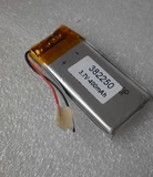 3.7V聚合物电池 数码产品电池 MP3 音箱电池 400mAh锂电池382250