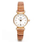 2015新款现货英国Limit 女士手表镀金玫瑰金镶钻珍珠贝母日历腕表