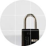 美国玛斯特锁 箱包挂锁纯铜锁体 可调密码锁 647MCND