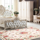 DMF可机洗欧式地毯客厅 茶几地毯田园时尚简约现代中式卧室床边毯