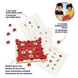 亲子互动儿童木制益智棋类智力开发儿童记忆早教桌面游戏桌游玩具